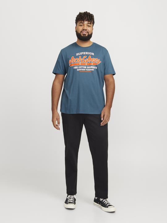 Produktbild Jack & Jones Jjelogo Tee Ss O-Neck 2 Col Aw24 S Pls (7XL)