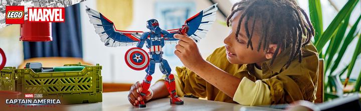 Produktbild LEGO New Captain America Baufigur (76296, LEGO Marvel)