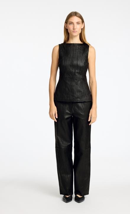 Produktbild Selected Femme Leder Oberteil (36)