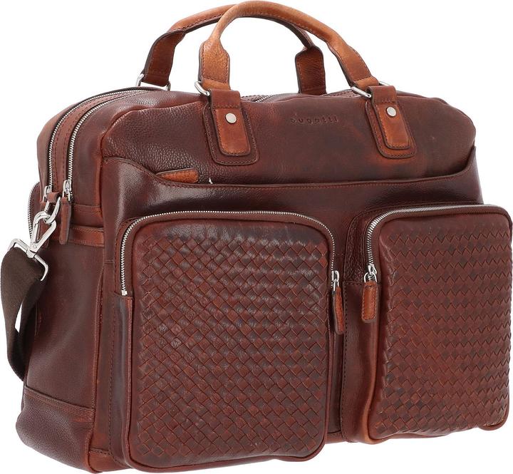Produktbild Bugatti Woven Aktentasche Leder 48 cm