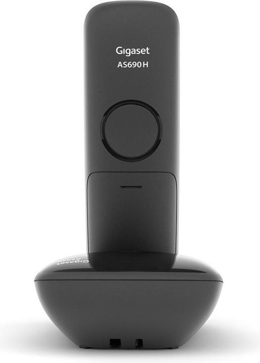 Actual product image Gigaset AS690 - 1 handset - Zwart - Handsfree bark - huistelefoon - inclusief oproepblokering