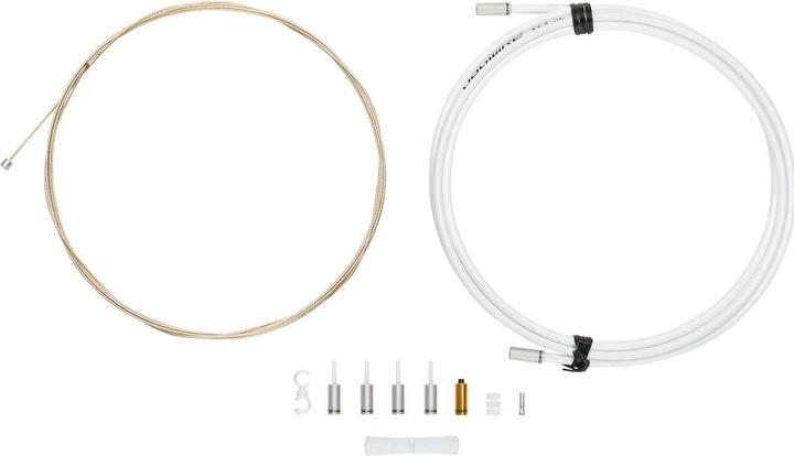 Actual product image Jagwire 1X Pro shift cable set - White