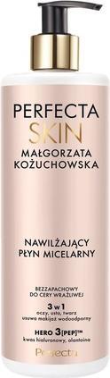 Produktbild Perfecta Magorzata Kozuchowska Feuchtigkeitsspendende Mizellenflüssigkeit 3 in 1 - 400ml (Mizellenwasser, 400 ml)