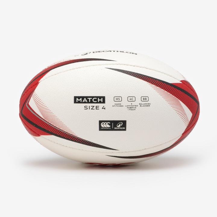 Actual product image Offload Rugby ball size 4 - Canterbury black/red