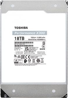 Image du produit Toshiba X300 Performance (18 To, 3.5")