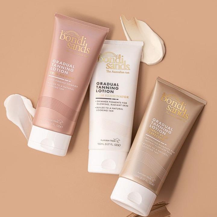 Actual product image Bondi Sands Skin Perfecting Gradual Lotion 200 ml (Self tanning foam, 150 ml)