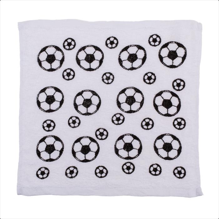 Produktbild Out of the blue Ootb - Magisches Baumwoll Handtuch - Fussball (30 x 30 cm)