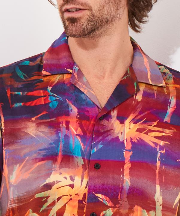 Produktbild Joe Browns Sunset Palm Tree Short Sleeve Shirt (XL)