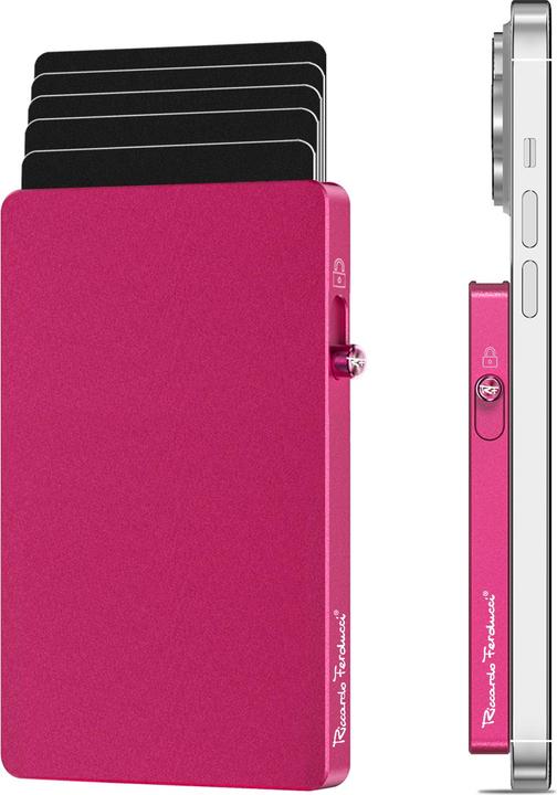 Actual product image Riccardo Ferducci Credit card case, wallet, slim wallet, RFID, mini wallet