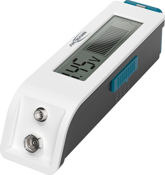 Ansmann Batterietester Universell LC-Display,Balkenanzeige,f.Akku/Batt