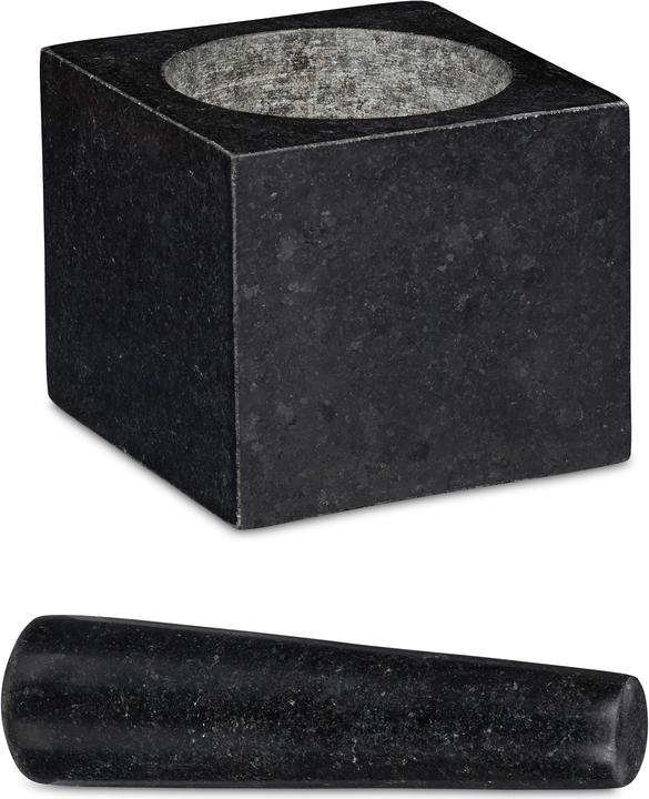 Image du produit Relaxdays Mortier avec pilon, carré
