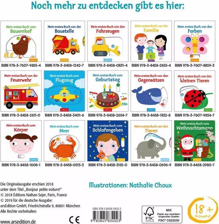 Produktbild Mein erstes Buch vom Auto (Deutsch)