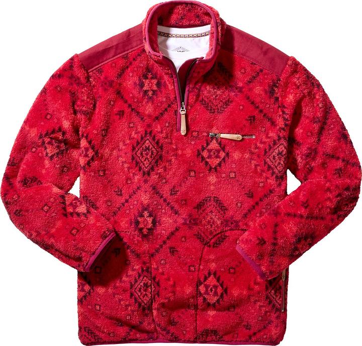 Actual product image Joe Browns Bold Aztec Print 1/4 Zip Fleece (L)