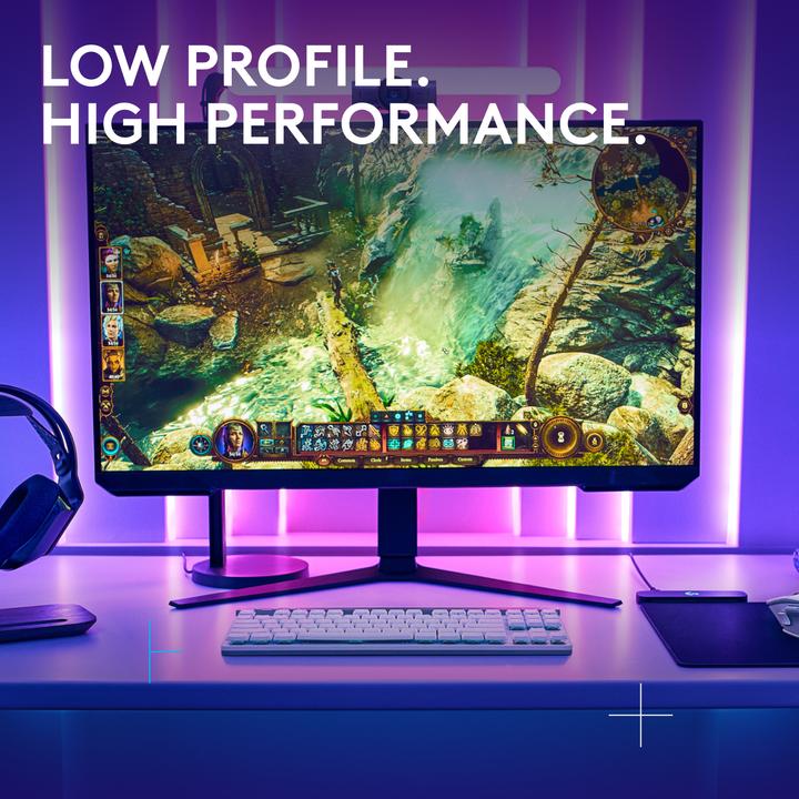 Actual product image Logitech G515 Lightspeed (Eng. Int., Wireless, Cable)