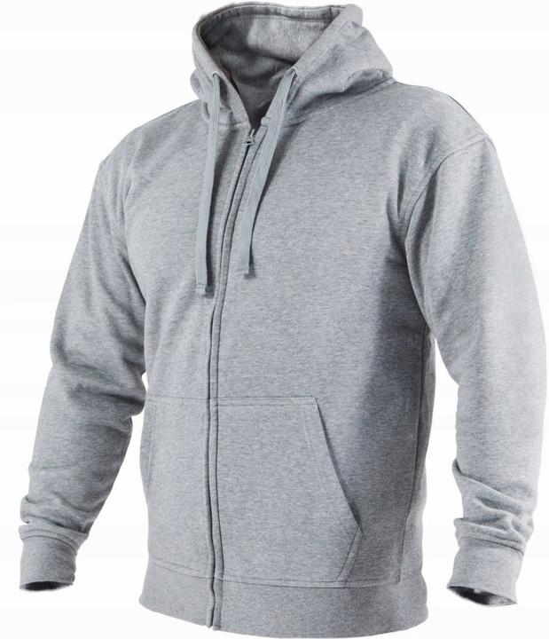 Actual product image Stalco Hoodie with hood is grey xxxl s (XXL)