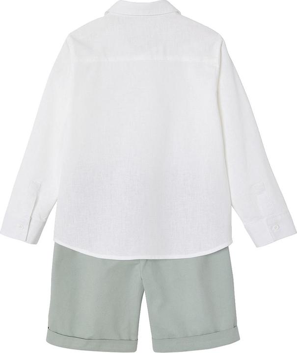 Actual product image Vertbaudet Festliches Jungen-Set: Hemd mit Stehkragen & Shorts (92)