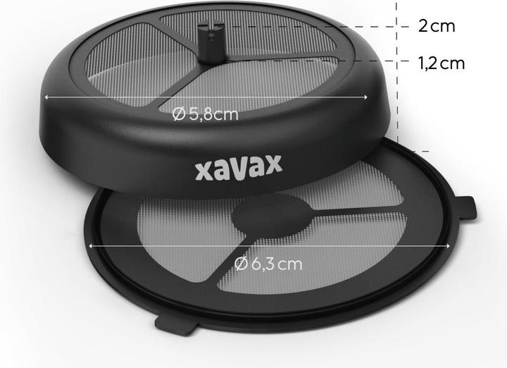 Productafbeelding Xavax Permanent pads, set van 2 voor Senseo en vergelijkbaar, herbruikbaar padfilter, SW