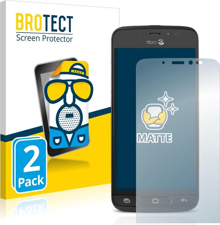 Produktbild BROTECT Entspiegelungsfolie Displayschutz Displayschutzfolie Folie Matt (2 Stück, Doro 8040)