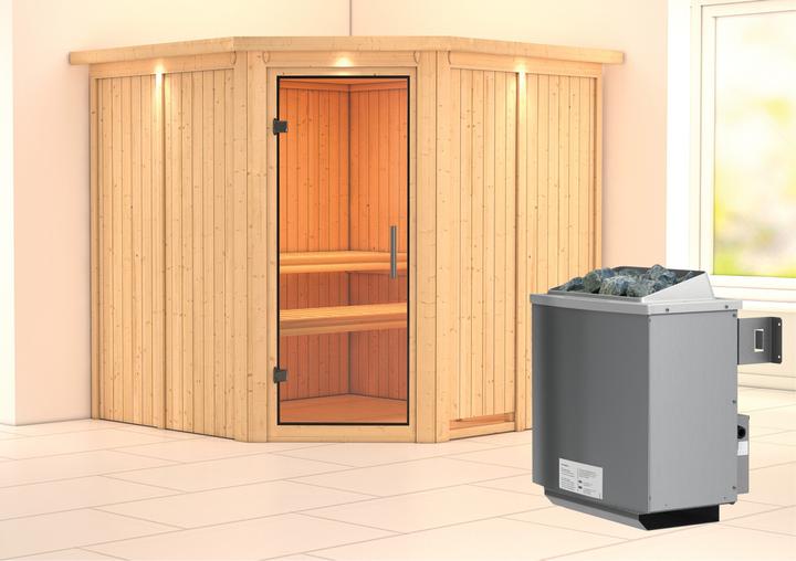 Produktbild Karibu Jarin mit Dachkranz (9 KW interne Steuerung)