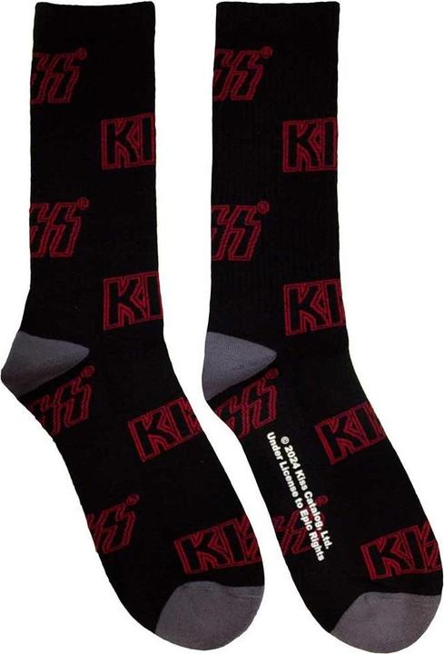 KISS Socken Rundum bedruckt (40.5 - 45.5)