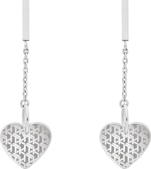 Image du produit Tommy Hilfiger Boucles d'oreilles en acier avec pendentif coeur TH2780302 (L) (Acier inoxydable)