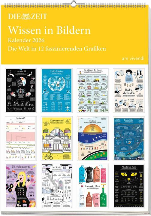 Produktbild Die Zeit - Wissen in Bildern 2026 (50 x 70 cm, Deutsch)