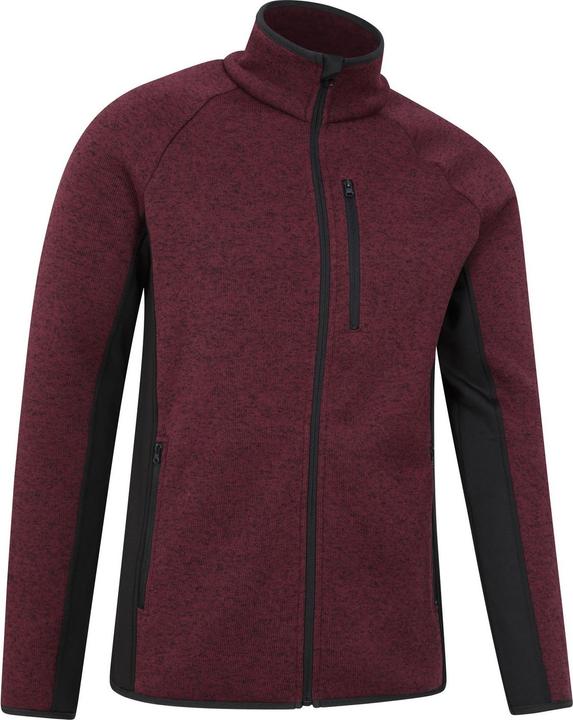 Actual product image Mountain Warehouse Mens Treston Full Zip Fleece Jacket (XL)