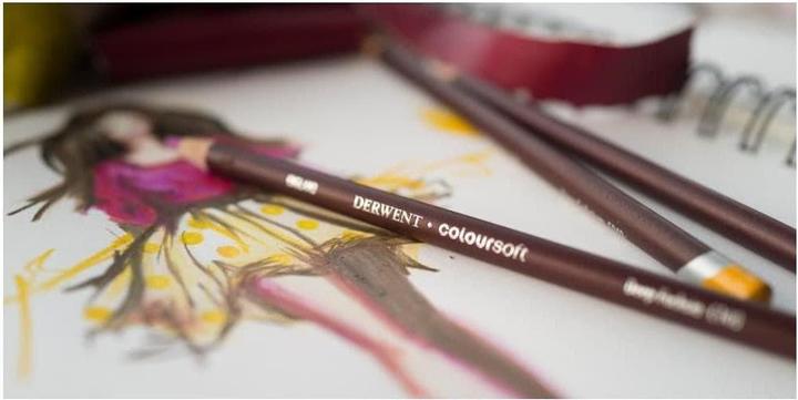 Produktbild Derwent Coloursoft Buntstifte (Mehrfarbig, 24 x)