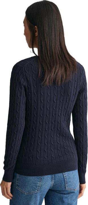 Produktbild GANT Stretch Cotton Cable V-Neck (XL)