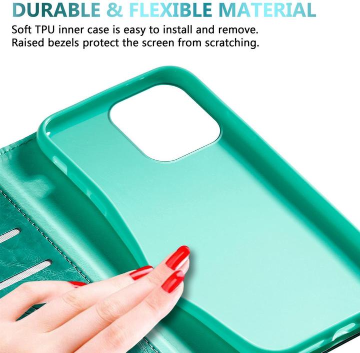 Image du produit Cadorabo Pochette Book avec ornements (Apple iPhone 13 Pro)