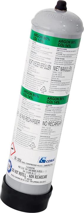 Puag Einwegflasche Argon und CO²