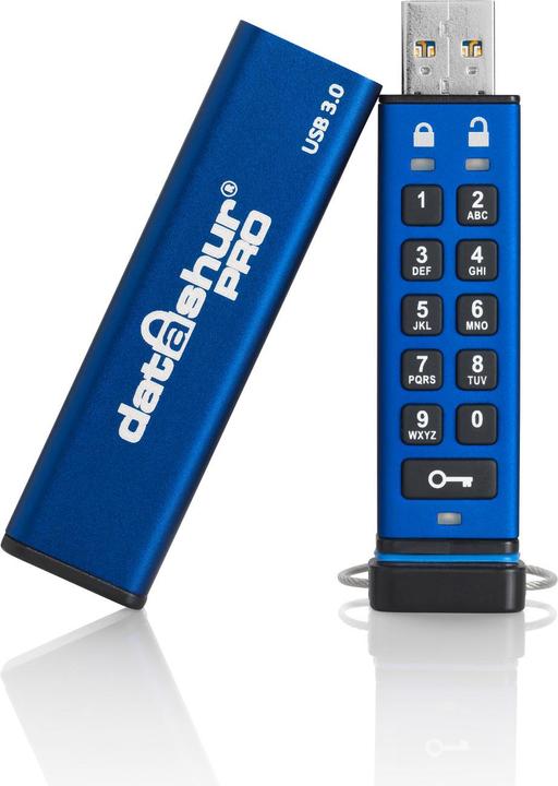 Actual product image iStorage datAshur Pro (8 GB, USB 3.0, USB-A)