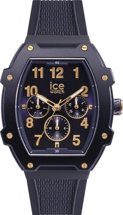 ICE Watch Ice Boliday Gold Blue Plastic (Analoguhr, 40 mm)