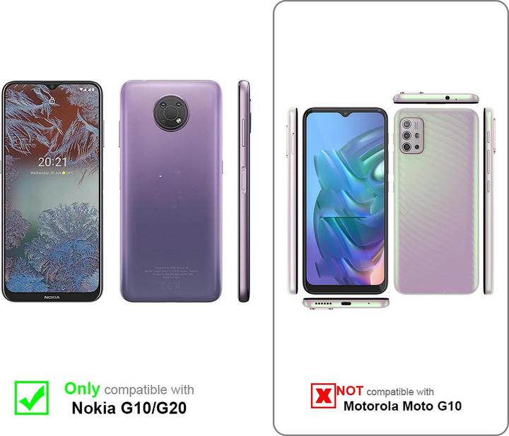 Produktbild Cadorabo Universale Schutzhülle Tasche mit Gürtelclip (Nokia G10, Nokia G20)