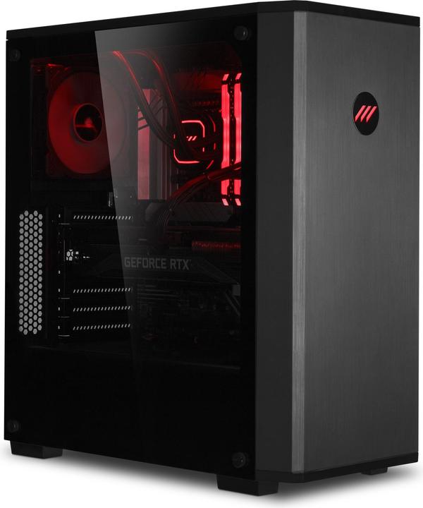 Image du produit Mifcom TEMPEST RTX3060 Ti Ryzen 5 (AMD Ryzen 5 5600X, 16 Go, 1000 Go, GeForce RTX 3060 Ti)