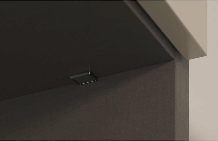 Actual product image Italiana Ferramenta Italiana shelf support Kalipso, shelf support for screwing Zamak anthracite