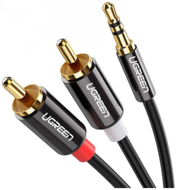Actual product image Ugreen 2x RCA - 3.5mm jack (2 m, Cinch, 3.5mm jack (AUX))