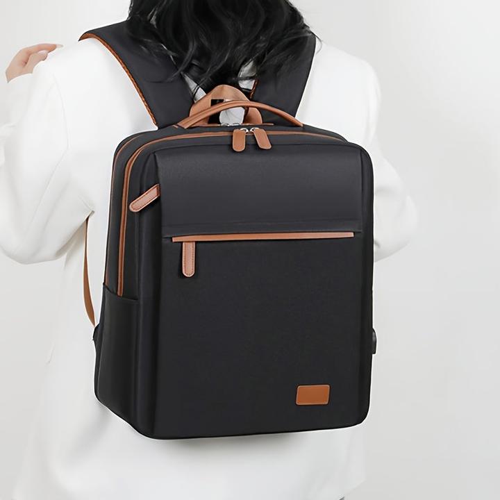 Image du produit Only-Bags.Store Sac à dos imperméable pour ordinateur, simple et à la mode, en tissu Oxford, polyvalent.