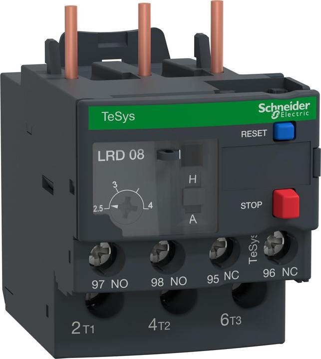 Produktbild Schneider Electric Motorschutzrelais 4A