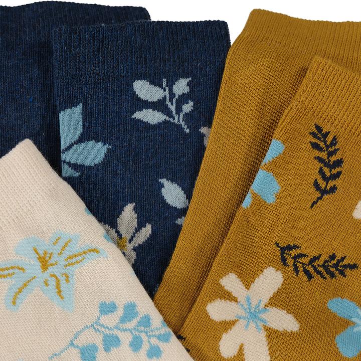 Produktbild La Redoute Collections 5er-Pack Socken mit Blumenmotiven (5er Pack, 38, 41)