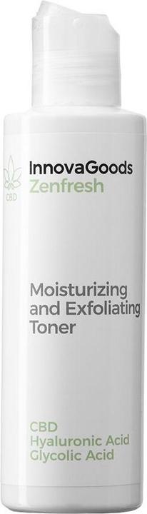 Produktbild InnovaGoods Feuchtigkeitsspendendes Gesichtswasser mit Peeling-Effekt CBD Zenfresh 150 ml (Peeling, 150 ml)