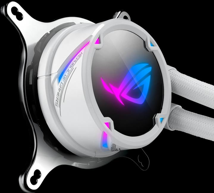 Actual product image ASUS ROG Strix LC 360 RGB White Edition Complete water cooling