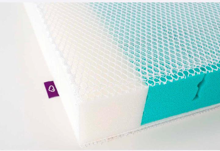 Actual product image Träumeland Traeumeland Baby Mattress Spring Air (70 x 140 cm)