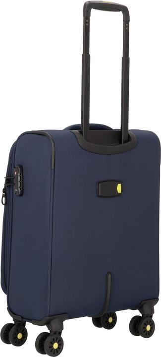 Actual product image D&N Travel Line 9704 4-wheel cabin trolley S 55 cm with stretch fold (38 l, Hand luggage (up to 50 litres))