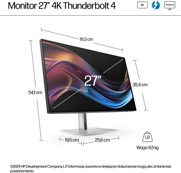 Image du produit HP 727pk Écran d'accueil (3840 x 2160 pixels, 27")