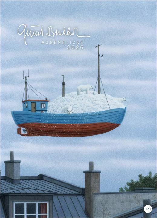 Immagine prodotto Quint Buchholz: Augenblicke Kalender 2026 (49 x 68 cm, Copertina rigida, Tedesco)