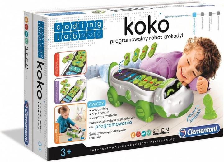 Produktbild Clementoni CLE Koko programowalny robot krokodyl 50108