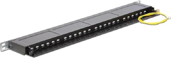 Immagine prodotto Delock 48.30cm (19") Patch Panel 24 porte Cat.6 0.5 U nero
