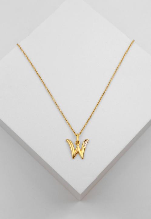 Produktbild Muau Buchstabe (750/18 K Gelbgold)