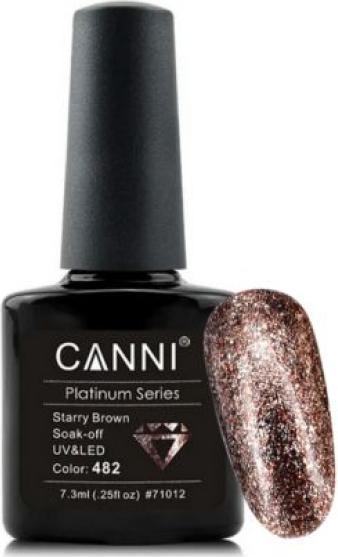 Produktbild Canni Gellack Platinum Starry Brown UV/LED (UV-Gel Lack)